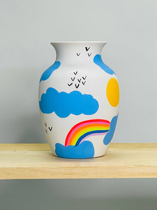 VASE - RAINBOW SKY