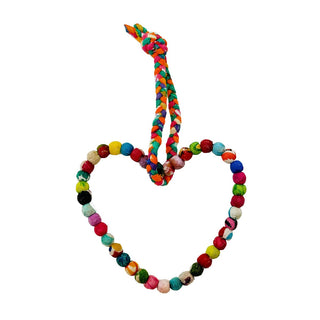 Kantha Heart Hanging Decor