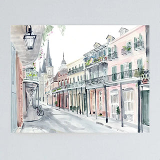 "Cathedral View" Watercolor Note Card