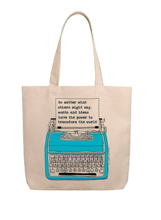 Words and Ideas have Power Organic Cotton Tote