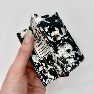 Composition Notebook Hair Claw Clip