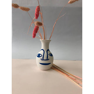 VASE - BLUE FACE
