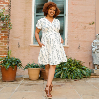 HNOC Wrap Dress Floral 2 2023