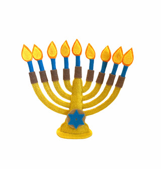 Felt Menorah Ornament