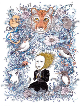 8.5x11 Fine Art Prints by Magda Boreysza (Fox and Comet)