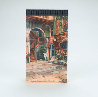 BRULATOUR COURTYARD POSTCARD NOTEBOOK