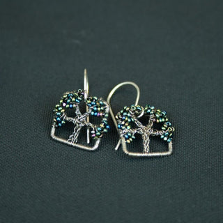 SMALL LIVE OAK EARRINGS by RENEE DODGE
