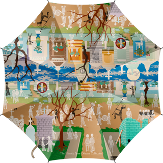 THE SAINTS GOING MARCHING IN UMBRELLA