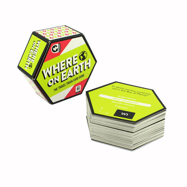 WHERE ON EARTH FAMILY CARD GAME
