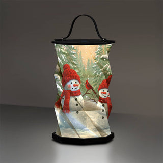 Modgy Snowmies Origami Lantern