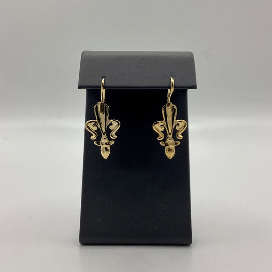 FDL EARRINGS (GOLD VERMEIL)