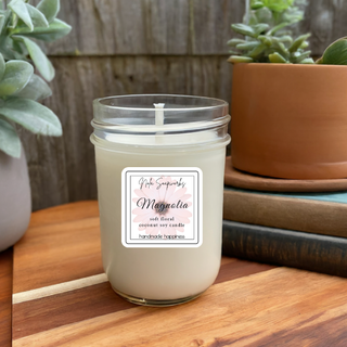 Magnolia | Coconut Soy Hand-Poured Candle