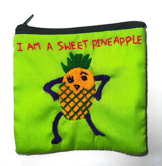"Chalee" Hand Embroidered Pouches by Hmong Youth in Laos