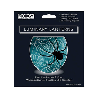 EEK! Halloween Spider Luminary Lanterns