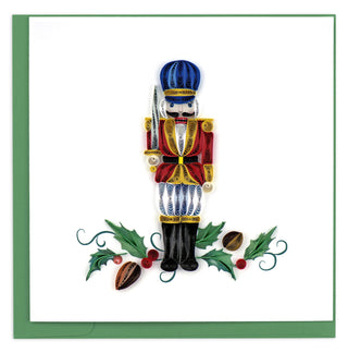 Nutcracker Quilled Greeting Card