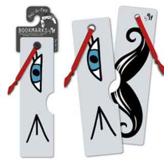 Pull-A-Face Bookmarks