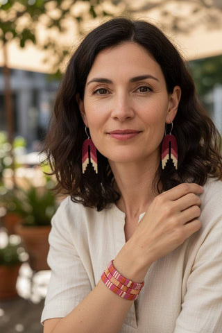 Rose Earrings TAVWE Collection