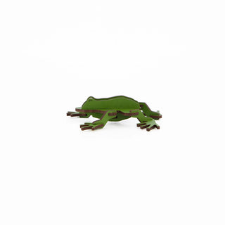 Green Frog 3D Puzzle by Little and Wood (Small)