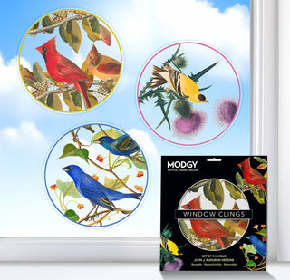Audubon Window Cling/Set of 3