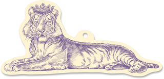 Royal Tiger Ornament