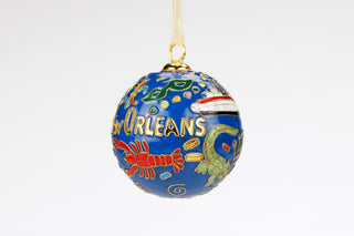 NEW ORLEANS ORIGINAL MARDI GRAS ICONS/blue