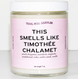 Timothee Chalamet Candle