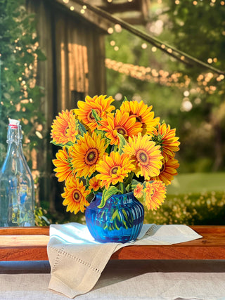 Sunflower (8 Pop-Up Greeting Cards)