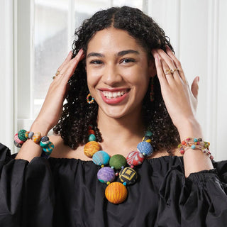 Kantha Sprinkled Chains Bracelets