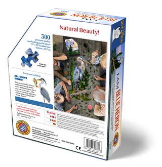 I Am Blue Heron 300-Piece Puzzle