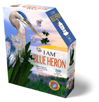 I Am Blue Heron 300-Piece Puzzle