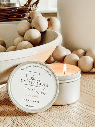 La Vie Louisiane Candle - MON AMIE - 8oz Tin