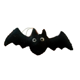 Ornament - Felt Bat - Halloween Decor - NEW!