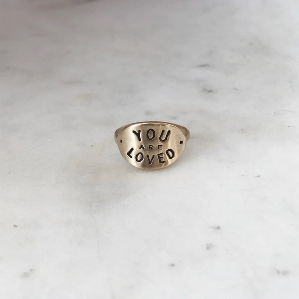 Mimosa Handcrafted - You are Loved Ring