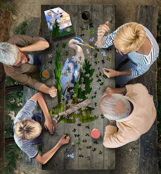 I Am Blue Heron 300-Piece Puzzle