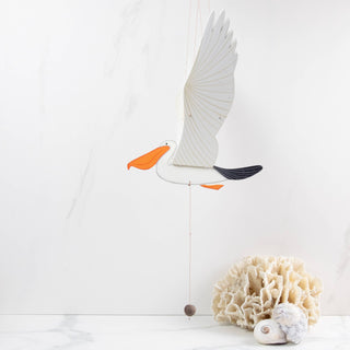 Pelican Flying Bird Mobile