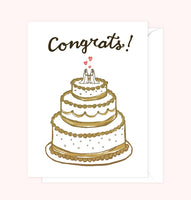 Sassy Banana Co - Congrats! Wedding Card