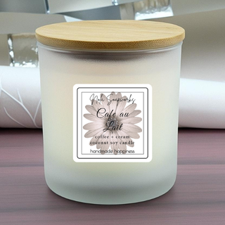 Café au Lait | Coconut Soy Hand-Poured Candle