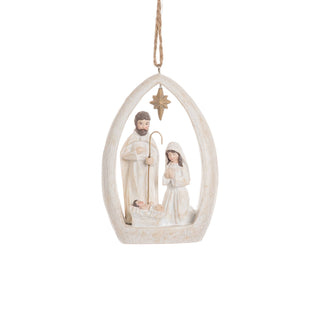 Christmas Woodland Nativity Ornament