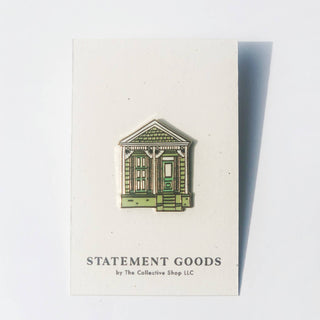 New Orleans Eastlake Home Enamel Pin