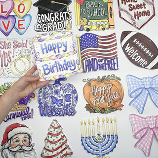 Menorah Decornament-Wreath Flair Hanukkah Holidays Charm