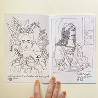 Art History Coloring Book