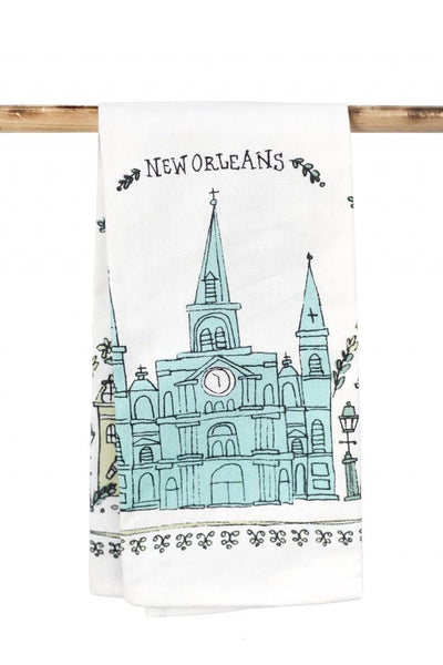 Kitchen Towel - Sketch New Orleans