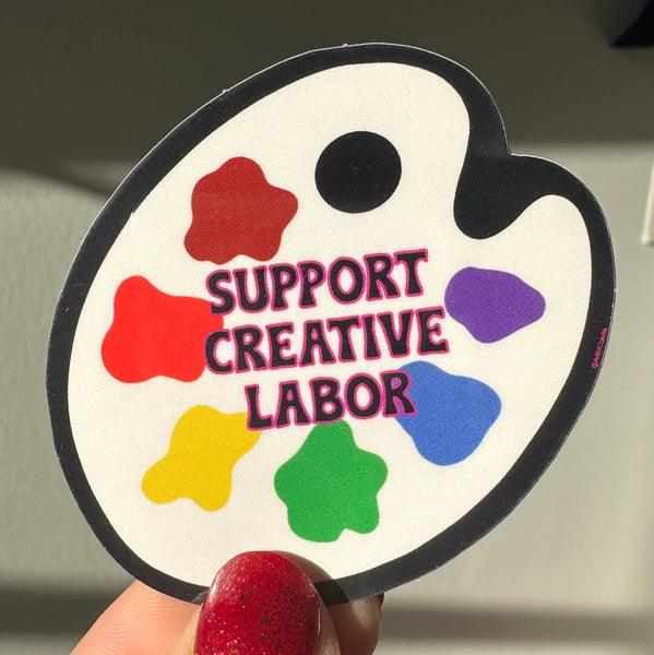 Support Creative Labor Sticker