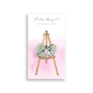 Artist Palette Enamel Pin