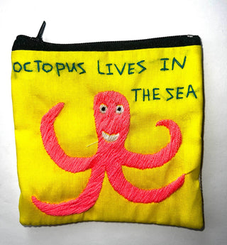 "Chalee" Hand Embroidered Pouches by Hmong Youth in Laos