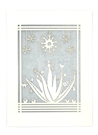 Agave Holiday Card: A7 - 5.125'' x 7'' / Orange