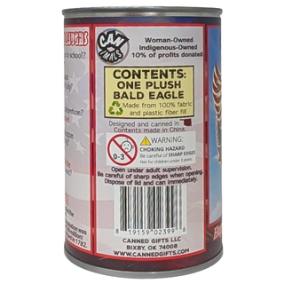 Canned Liberty | Limited Edition Plush Eagle
