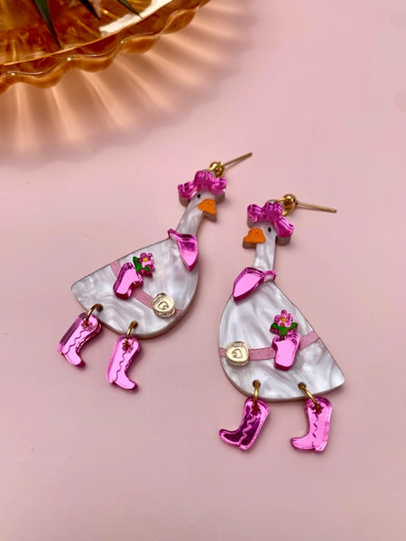 Not Picasso - Dolly Goose Earrings