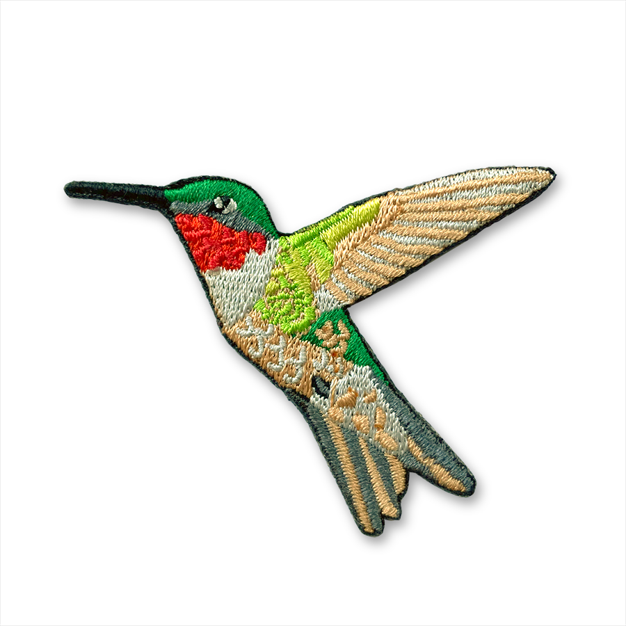 Ruby-throated Hummingbird Patch – The Shop at The Collection