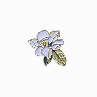 Magnolia Enamel Pin